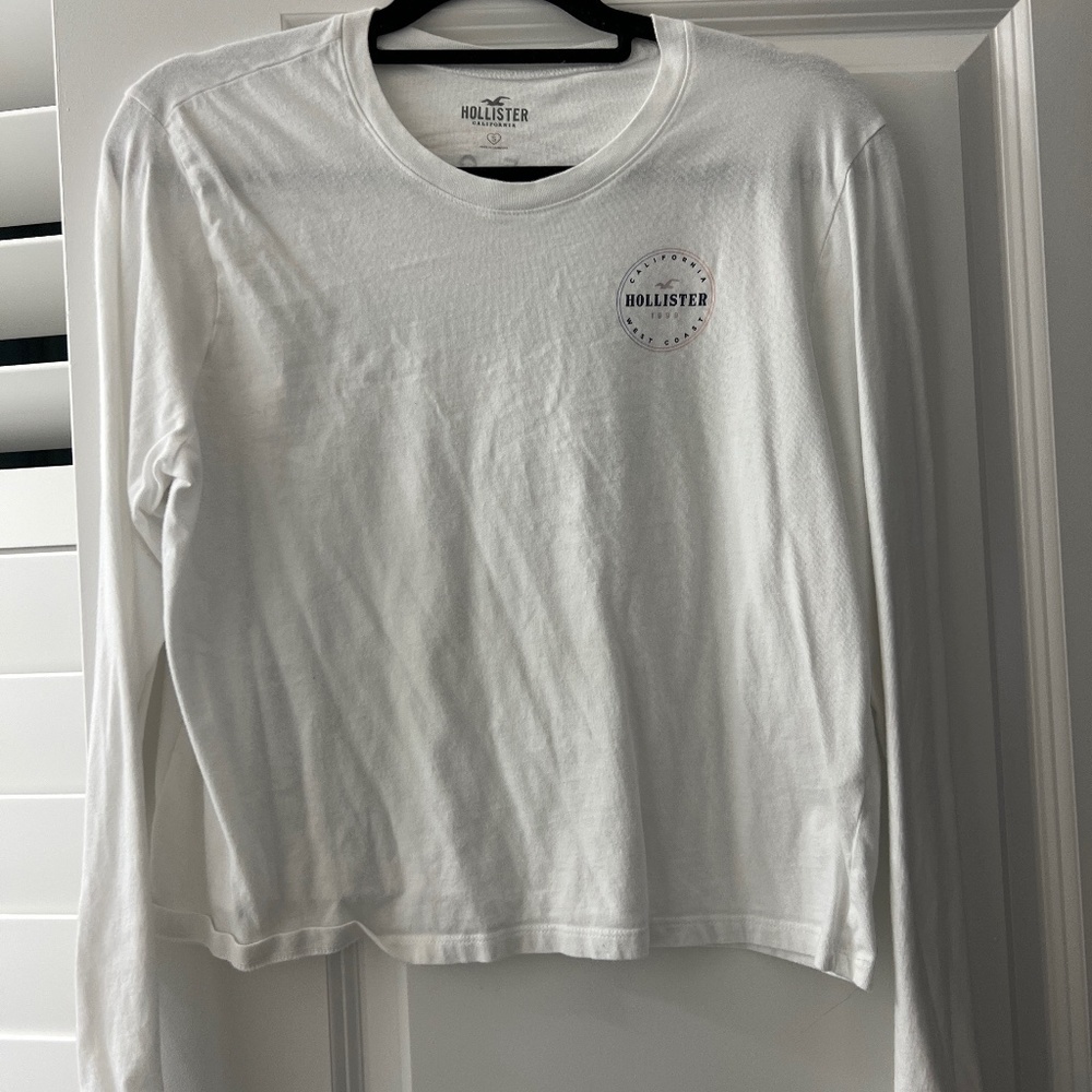 Hollister White Long Sleeve